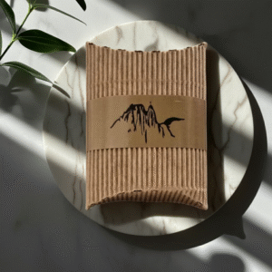 Home mydło w kartoniku fala z beżową etykietą